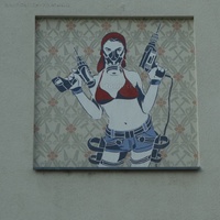 Revaler Straße Wandgemälde