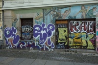 Muskauer Straße Wandgemälde Ausbildungswerk Kreuzberg