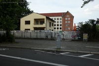 Abriss am Gewerbehof Industriehaus Schlesische Brücke