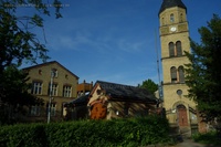 Alt-Karow Dorfschule Spritzenhaus Dorfkirche