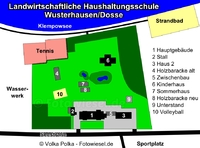 Lageplan Landwirtschaftliche Haushaltungsschule der Landwirtschaftskammer für die Provinz Brandenburg, Kindererholungsheim 